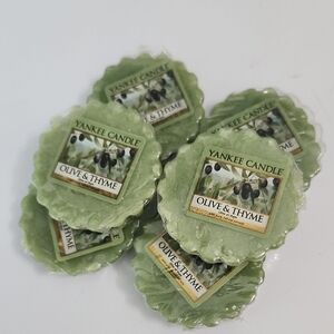 Yankee Candle Mediterranean Olive & Thyme Sage Wax Tarts